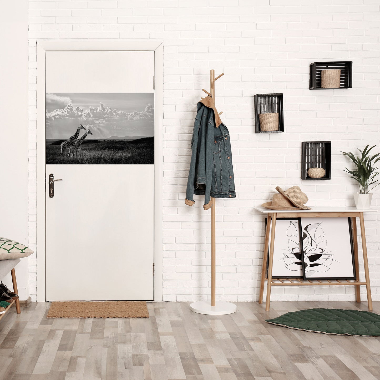 ELEGANT HEIGHTS SVELATO Poster orizzontale staccabile e attaccabile