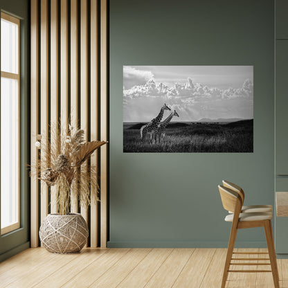 ELEGANT HEIGHTS SVELATO Poster orizzontale staccabile e attaccabile