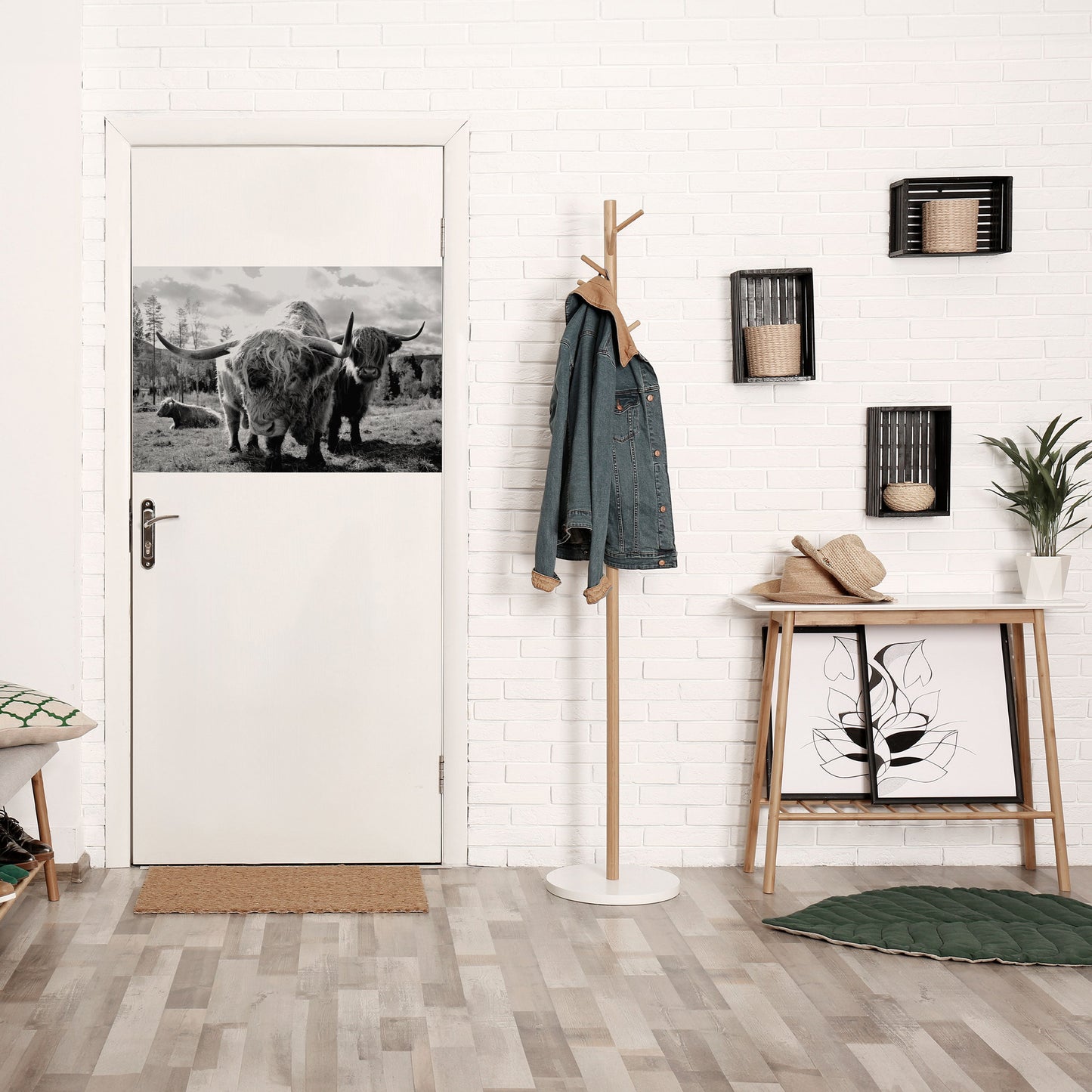 Poster orizzontale staccabile e attaccabile "QUIETE DELLE VECCHIE ANIME"