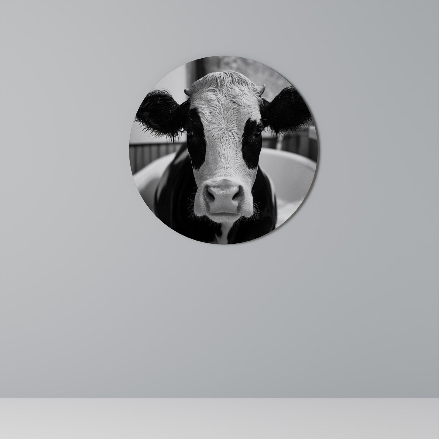 MONOCHROME MOOOD Decorazione da Parete Rotonda