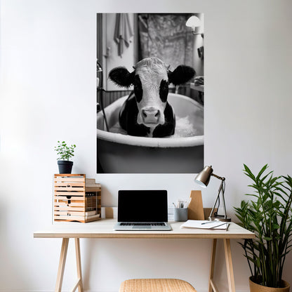 MONOCHROME MOOOD Poster verticale staccabile e attaccabile