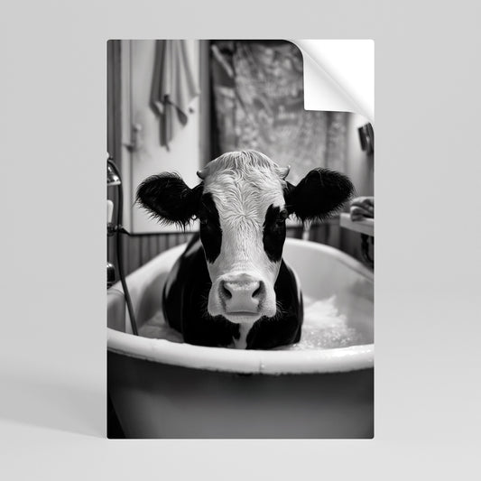 MONOCHROME MOOOD Poster verticale staccabile e attaccabile