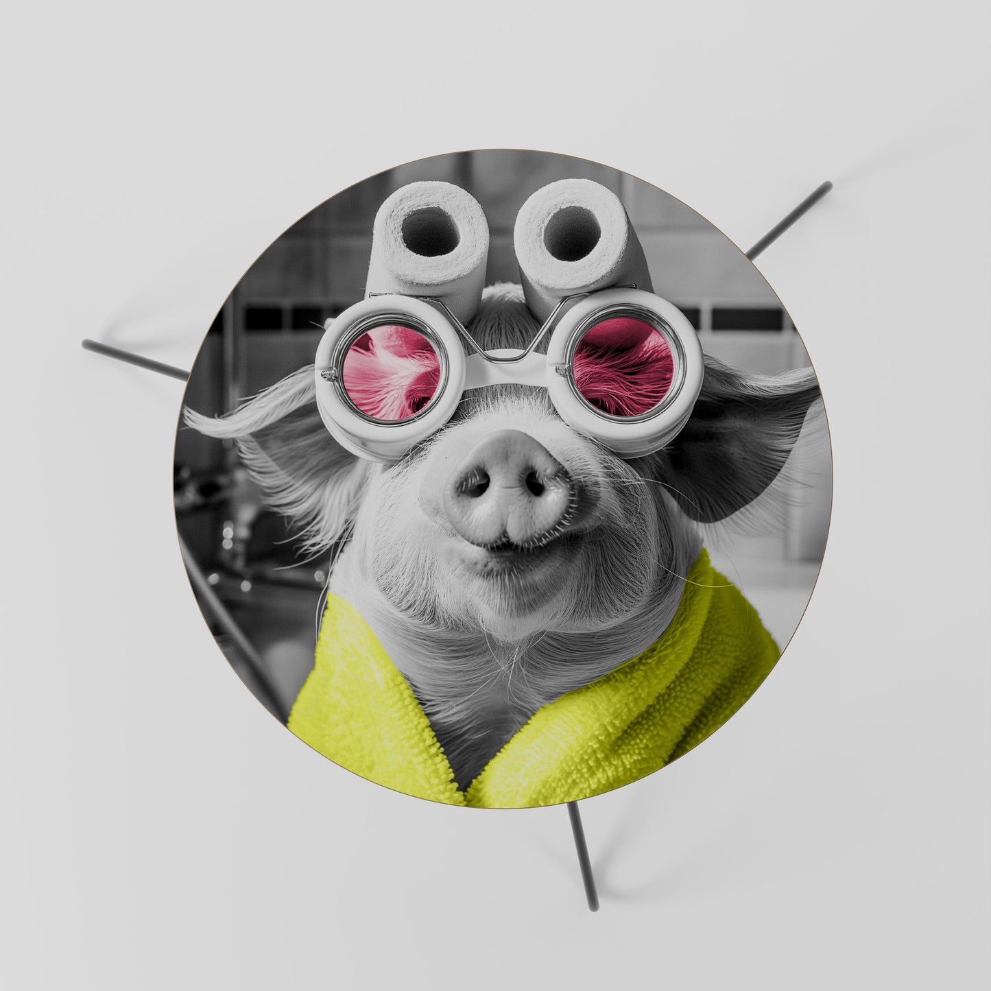 MORNING PIGLET Tavolino da Salotto Ø60