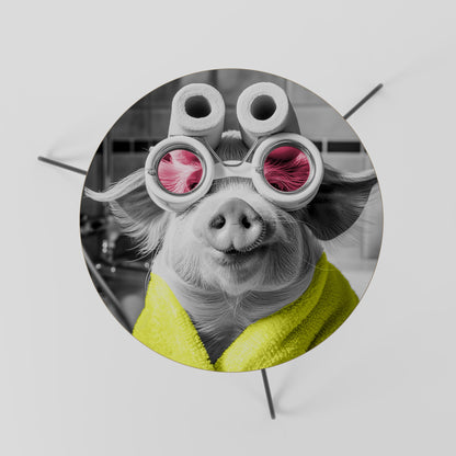 MORNING PIGLET Tavolino da Salotto Ø60