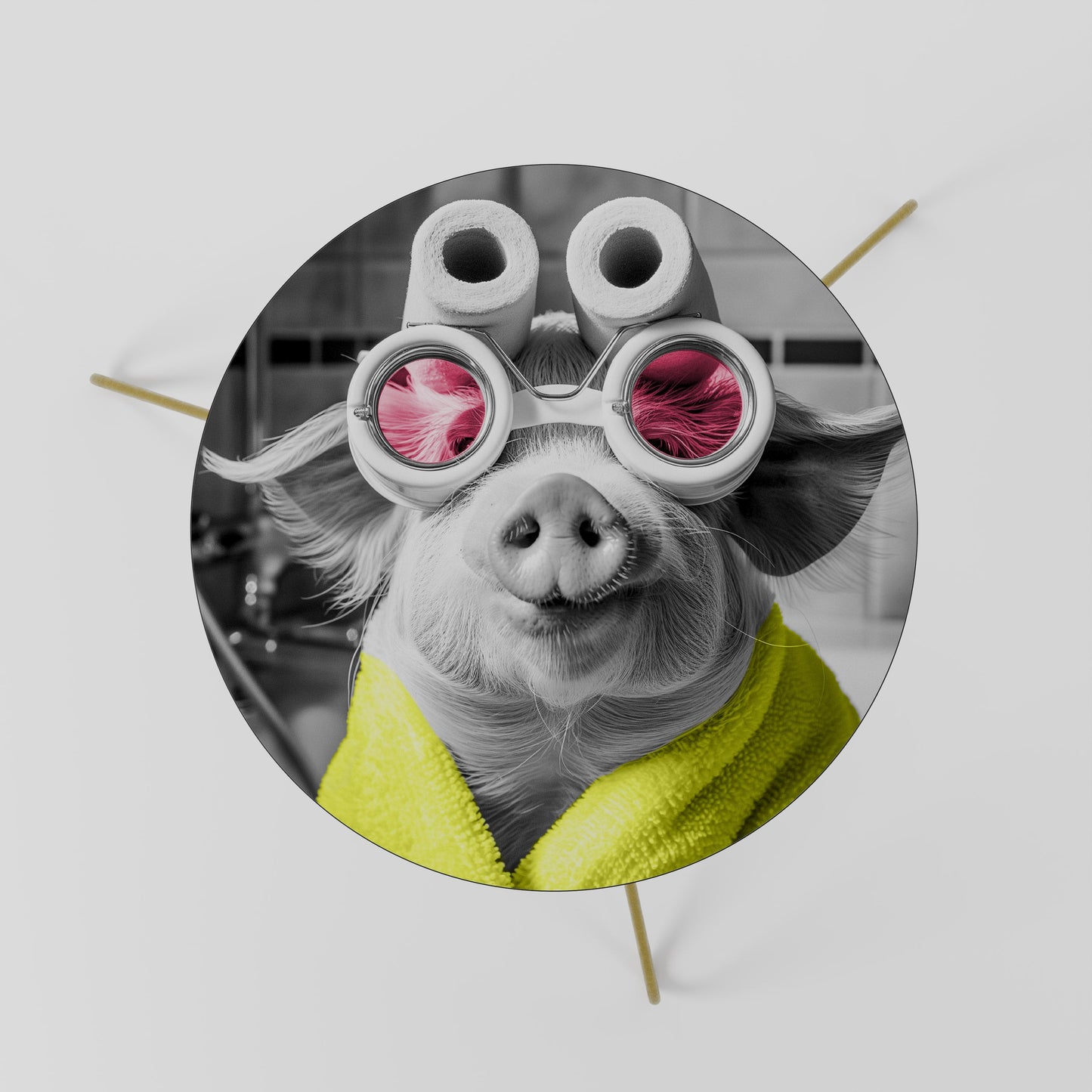 MORNING PIGLET Tavolino da Salotto Ø60