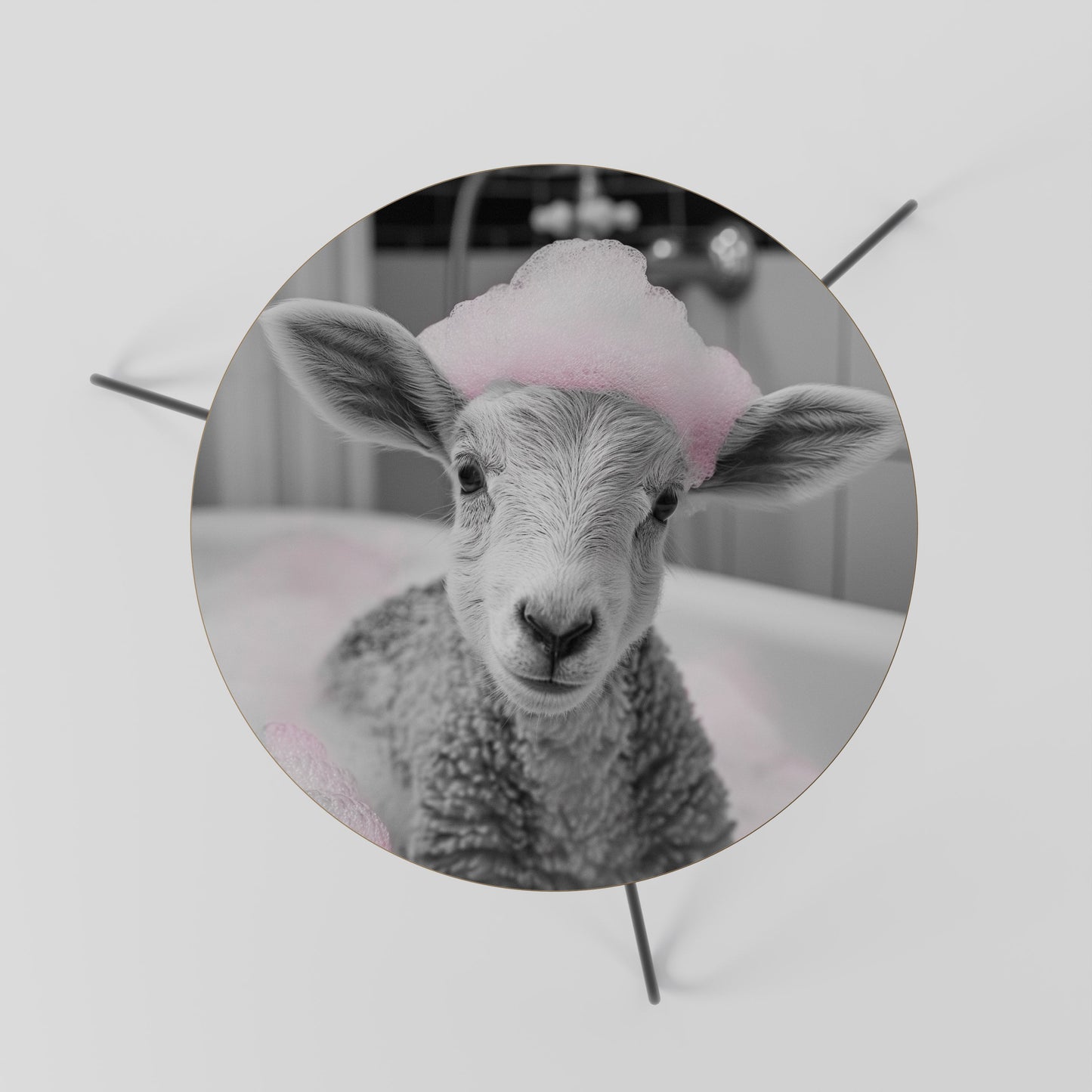 PINK CLOUD BATH TIME Coffee Table 60