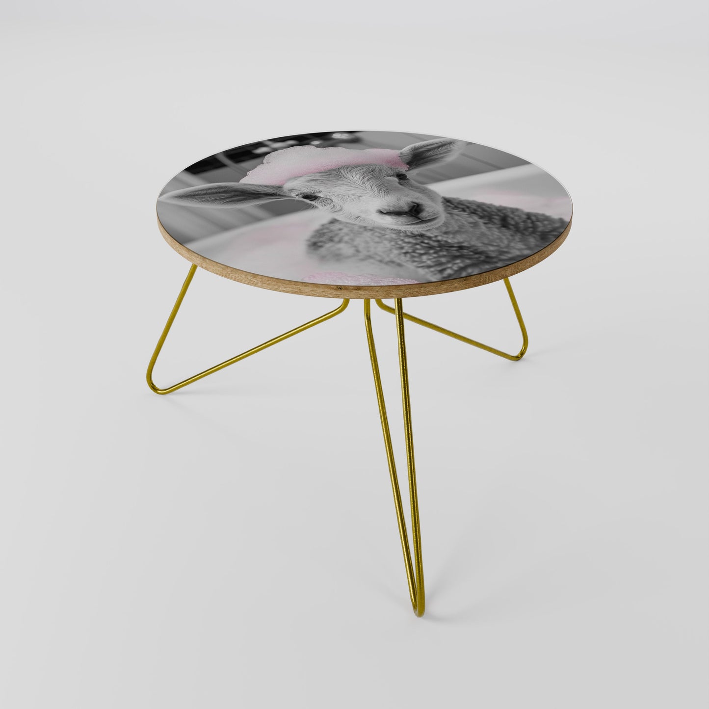 PINK CLOUD BATH TIME Coffee Table 60