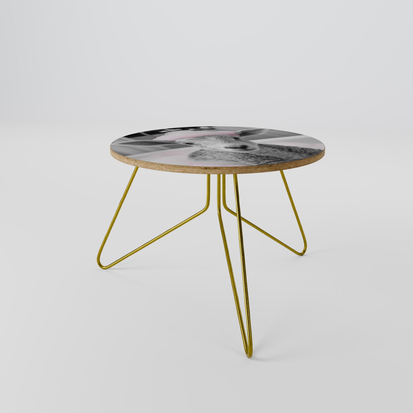 PINK CLOUD BATH TIME Coffee Table 60