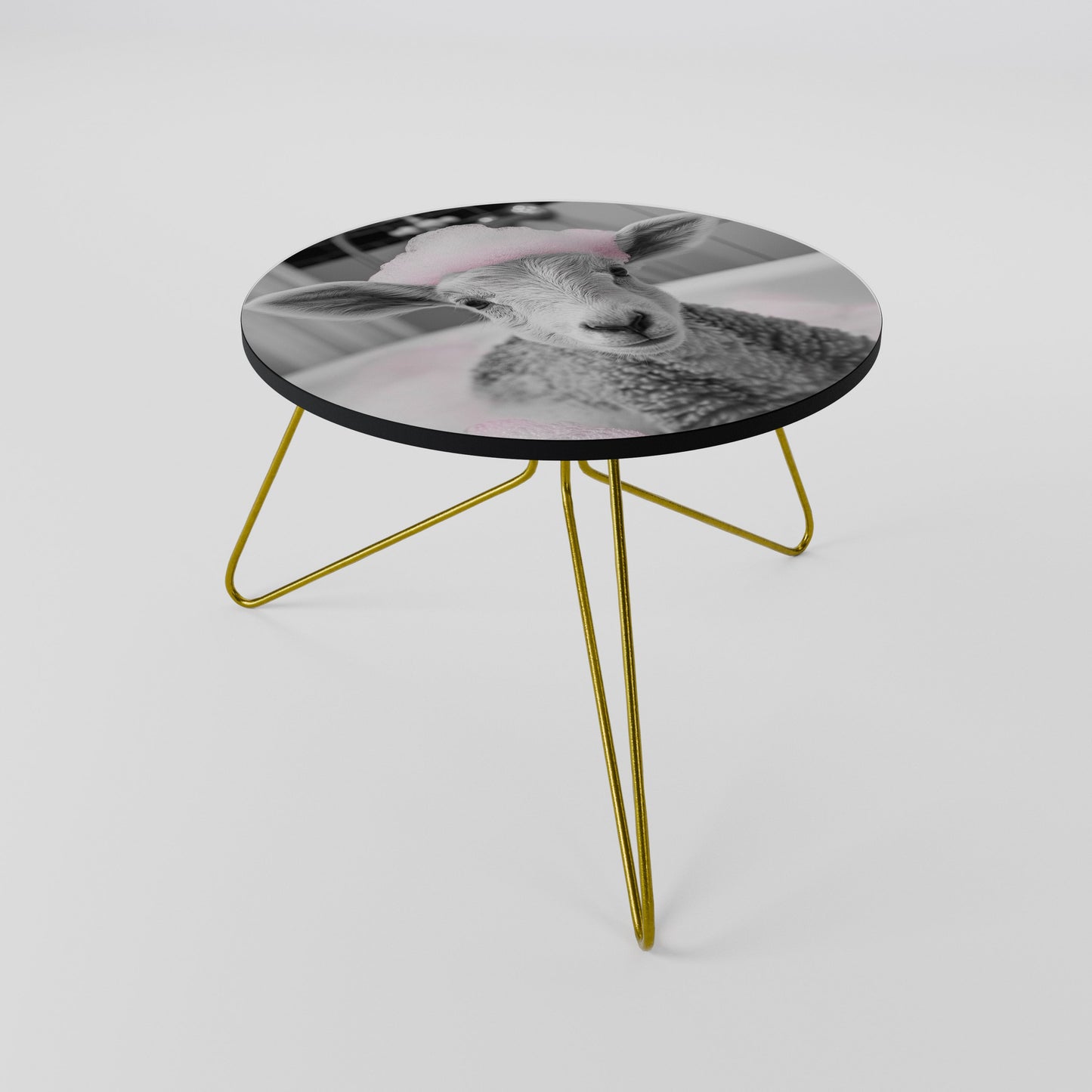 PINK CLOUD BATH TIME Coffee Table 60