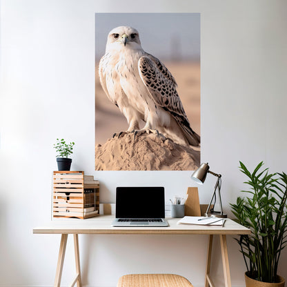 Poster verticale staccabile e attaccabile SILENT WINGS OF POWER