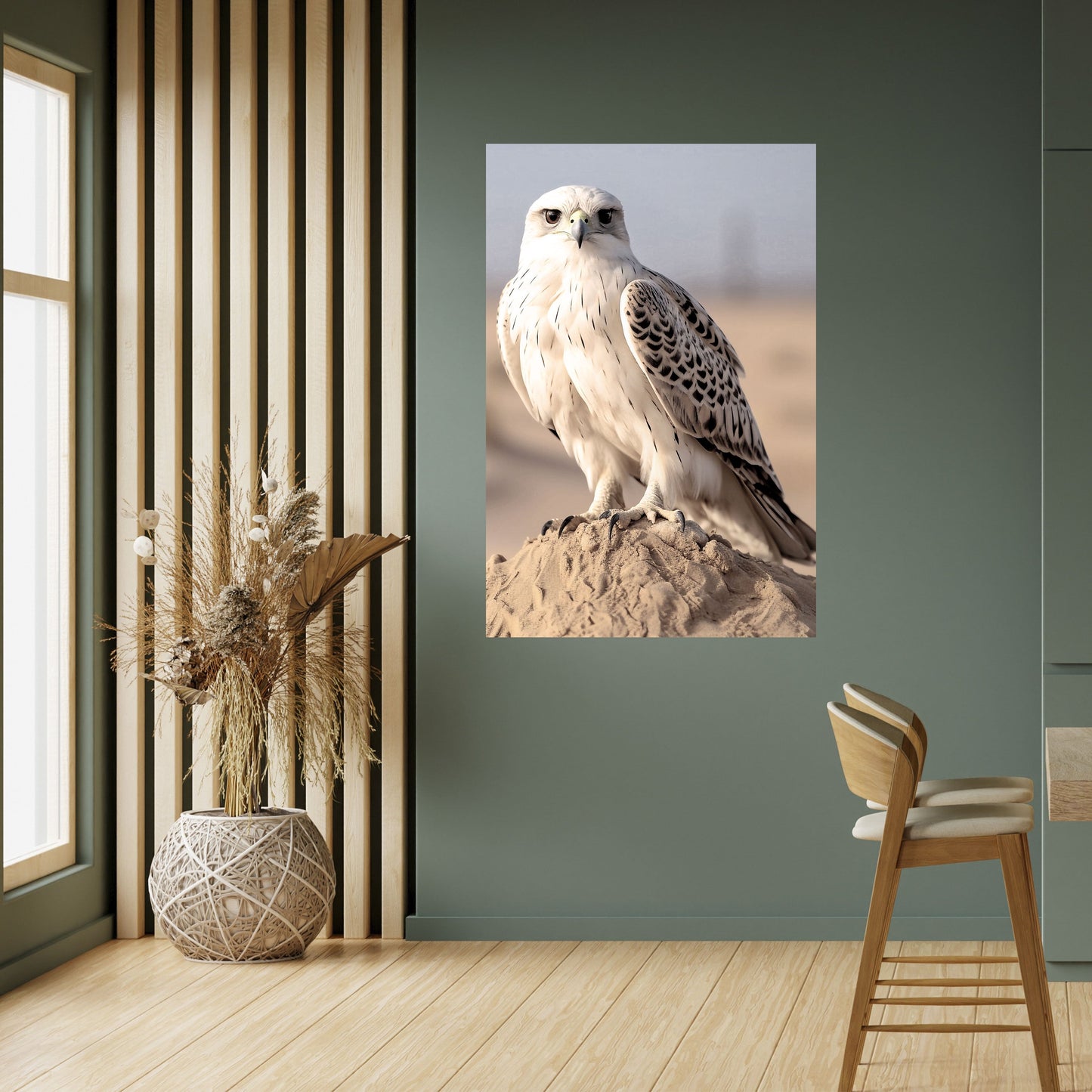 Poster verticale staccabile e attaccabile SILENT WINGS OF POWER