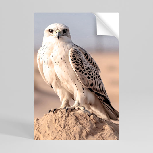 Poster verticale staccabile e attaccabile SILENT WINGS OF POWER