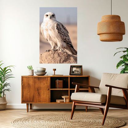 Poster verticale staccabile e attaccabile SILENT WINGS OF POWER