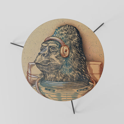 GORILLA GROOVE Tavolino da Salotto Ø60