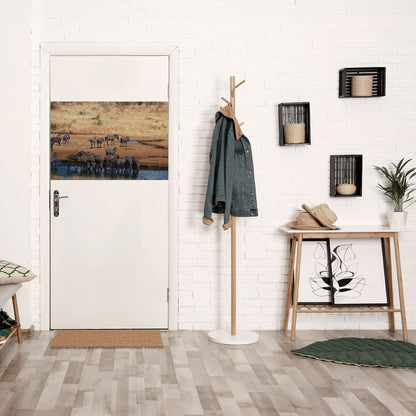 Poster orizzontale staccabile e attaccabile THE ZEBRA HARMONY