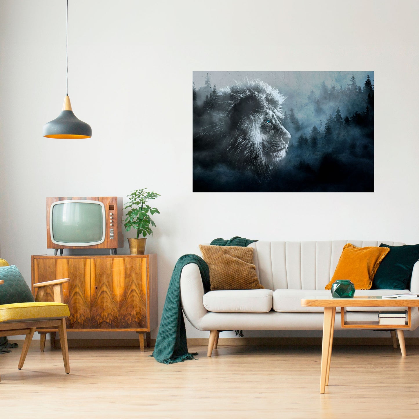 Poster orizzontale staccabile e attaccabile FROSTED ROYALTY