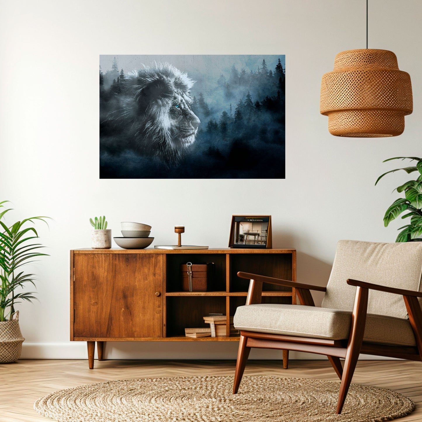 Poster orizzontale staccabile e attaccabile FROSTED ROYALTY