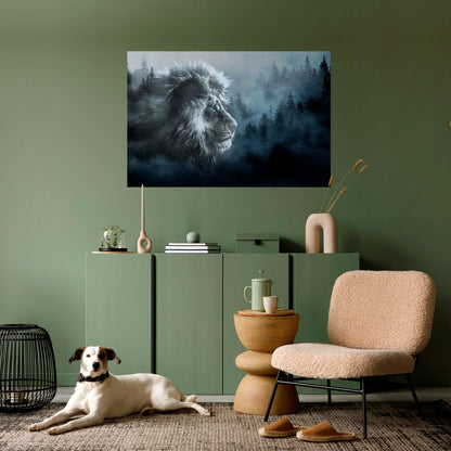 Poster orizzontale staccabile e attaccabile FROSTED ROYALTY