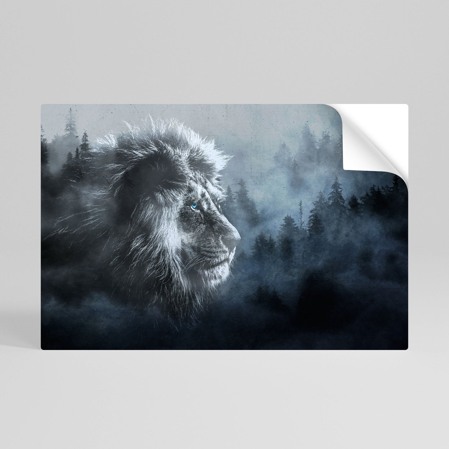 Poster orizzontale staccabile e attaccabile FROSTED ROYALTY