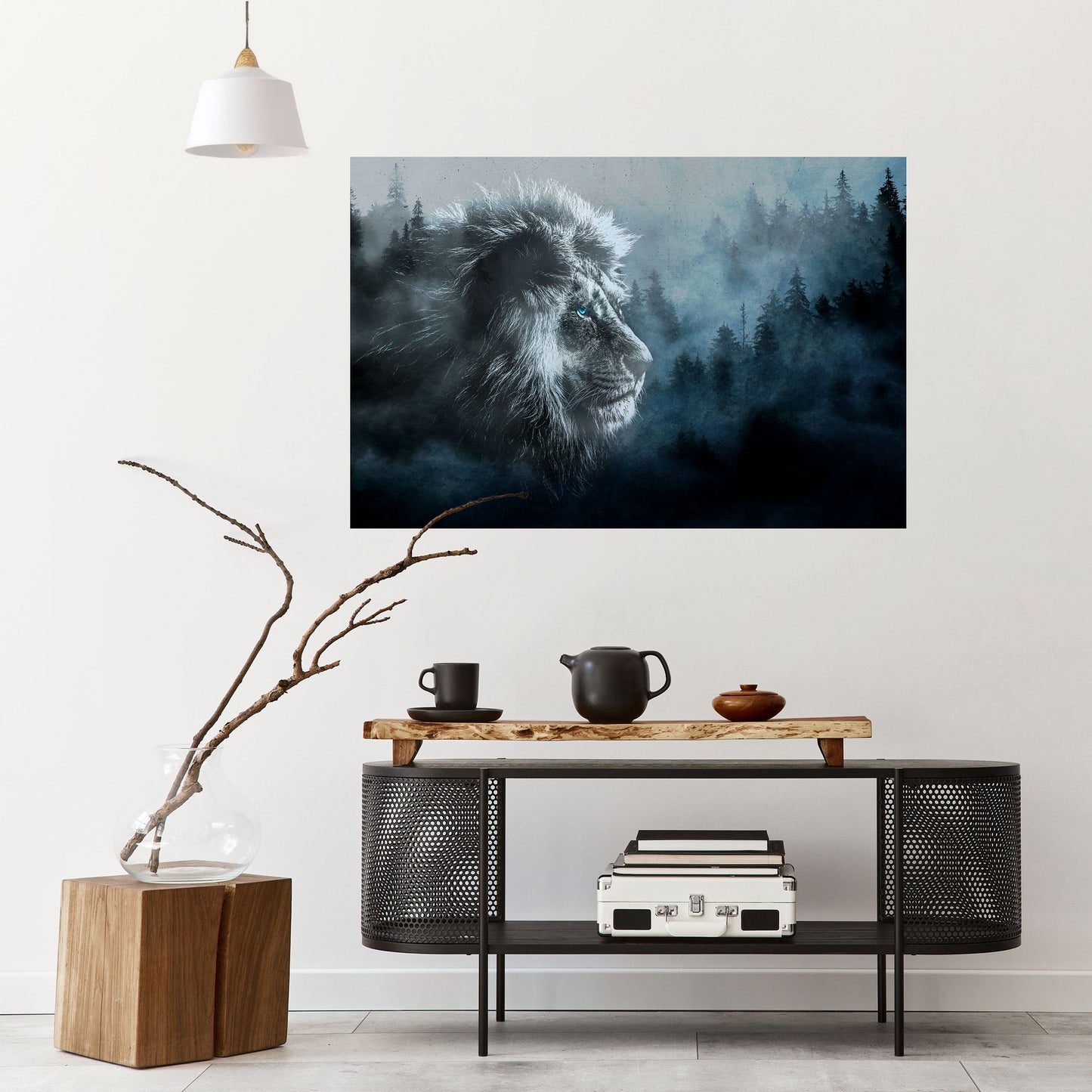 Poster orizzontale staccabile e attaccabile FROSTED ROYALTY