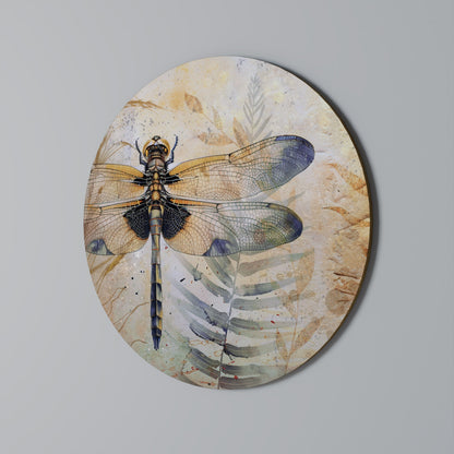HER HIGHNESS DRAGONFLY Decorazione da Parete Rotonda
