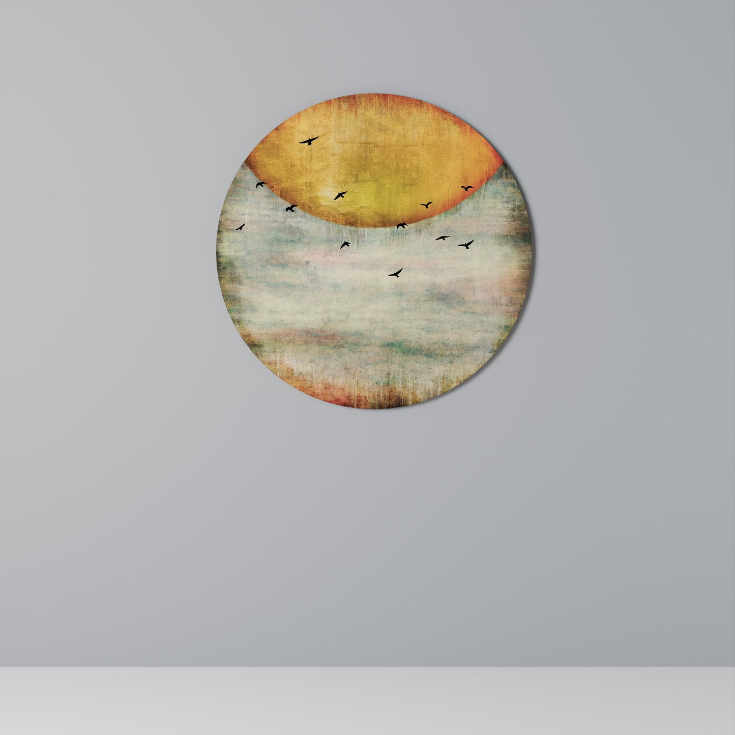 UP TO THE SUN Decorazione da Parete Rotonda