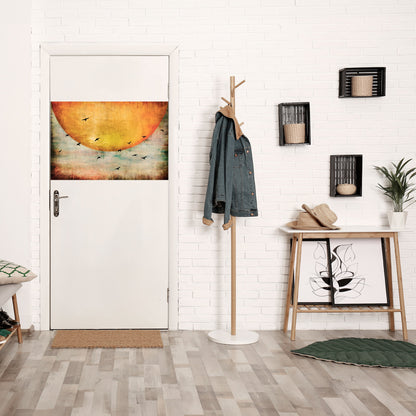 Poster orizzontale staccabile e attaccabile UP TO THE SUN