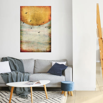 Poster verticale staccabile e attaccabile UP TO THE SUN