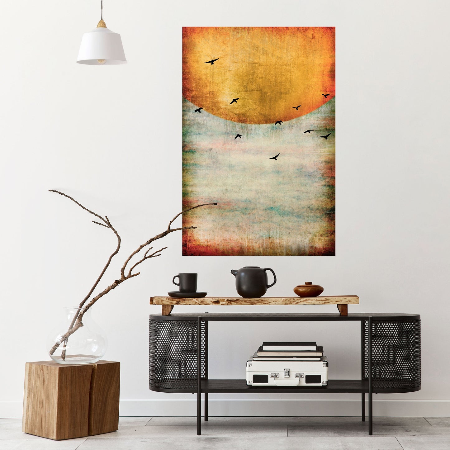 Poster verticale staccabile e attaccabile UP TO THE SUN