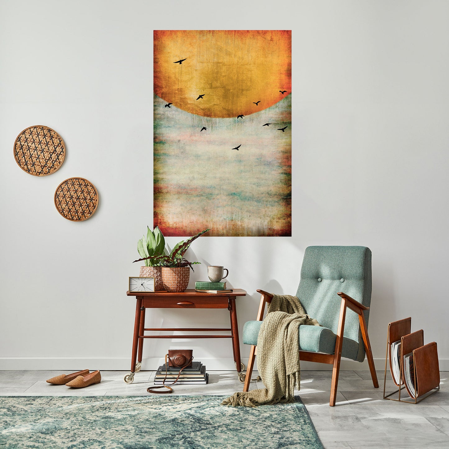 Poster verticale staccabile e attaccabile UP TO THE SUN