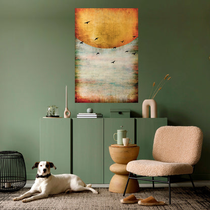 Poster verticale staccabile e attaccabile UP TO THE SUN