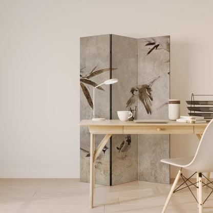 SPARROW BLISS Divisorio decorativo per ambienti a 3 pannelli
