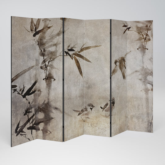 SPARROW BLISS Decorative 6-Panel Room Divider