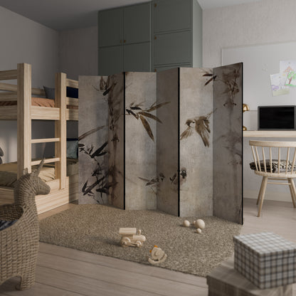 SPARROW BLISS Divisorio decorativo per ambienti a 6 pannelli