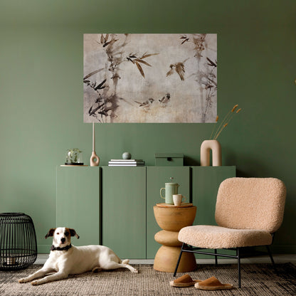 Poster orizzontale SPARROW BLISS da staccare e attaccare