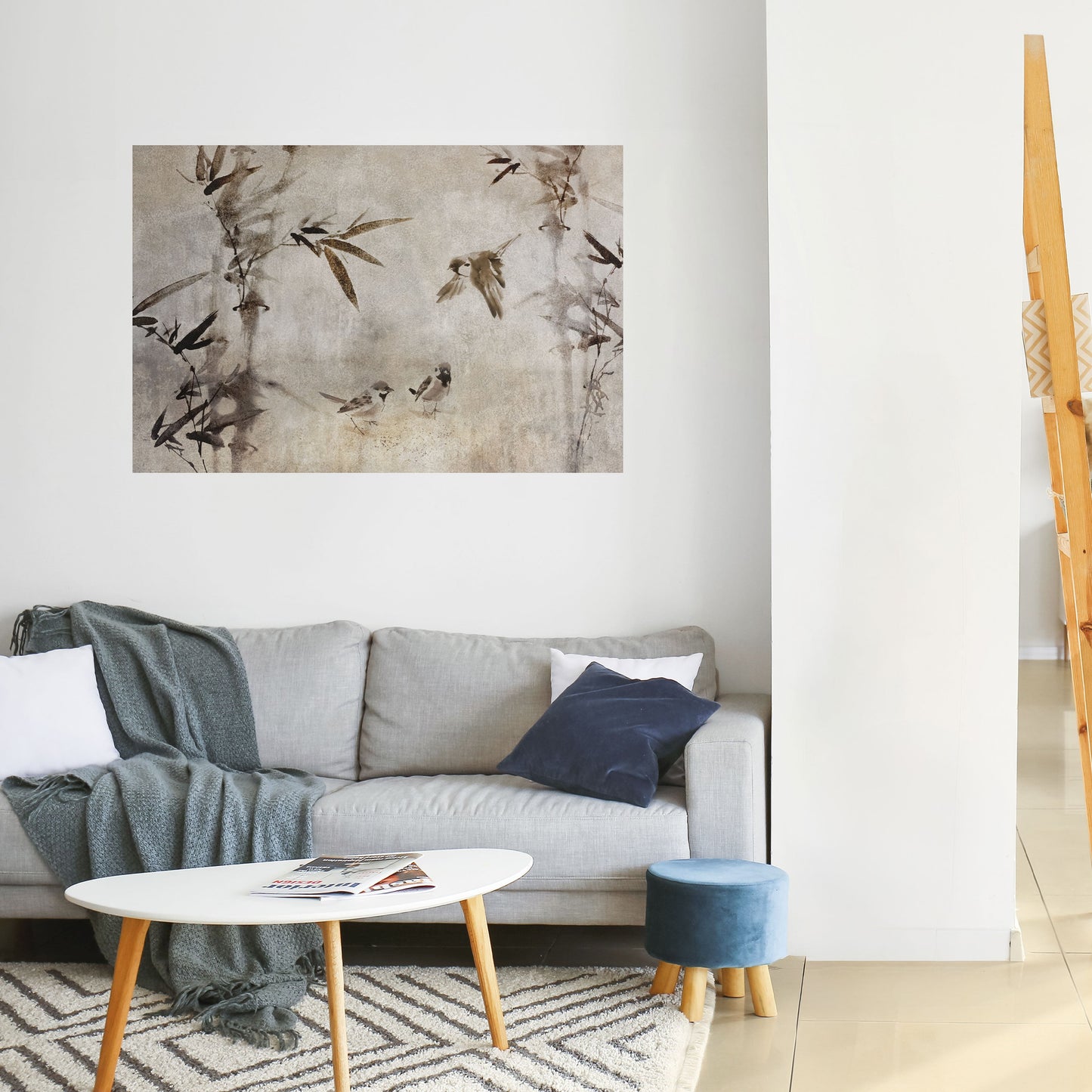 Poster orizzontale SPARROW BLISS da staccare e attaccare