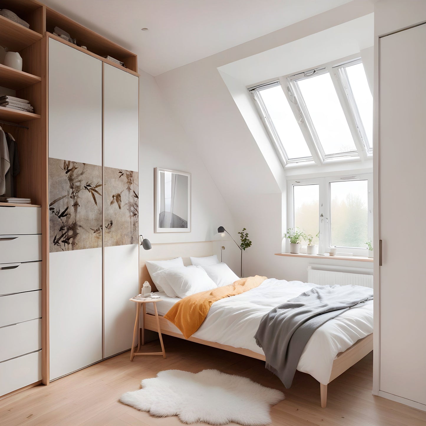 Poster orizzontale SPARROW BLISS da staccare e attaccare