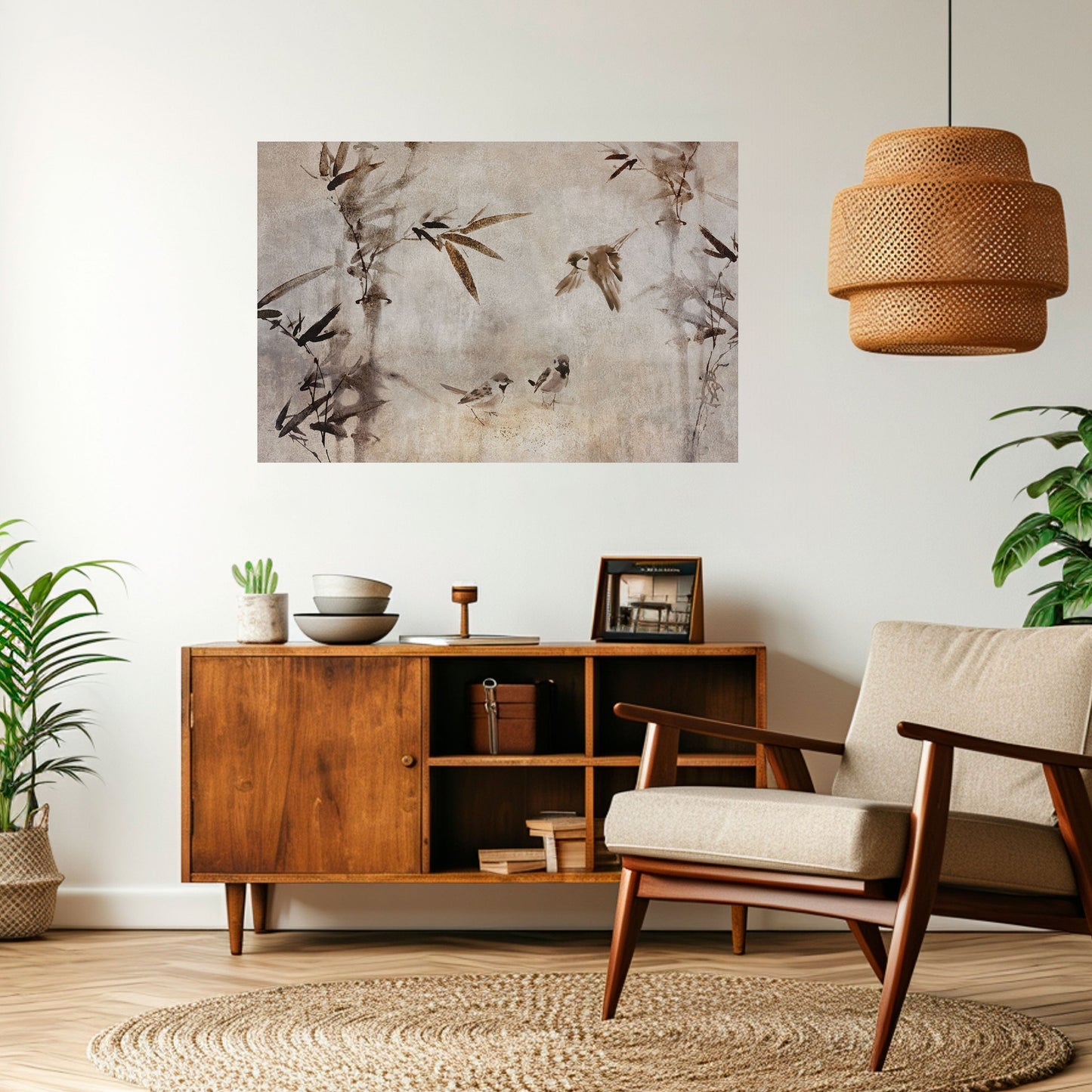 Poster orizzontale SPARROW BLISS da staccare e attaccare