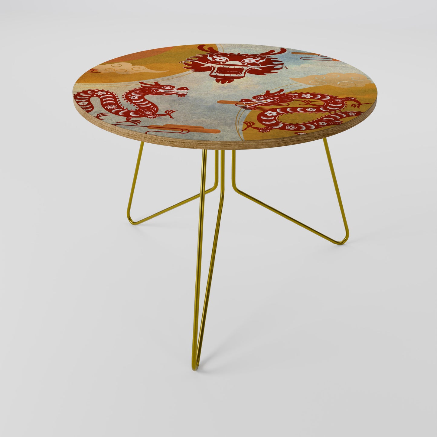 MYSTICAL DRAGON Tavolino da Caffè Ø69