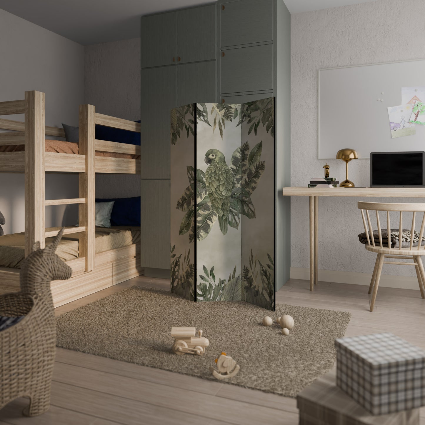 VERDANT ARINI Decorative 3-Panel Room Divider