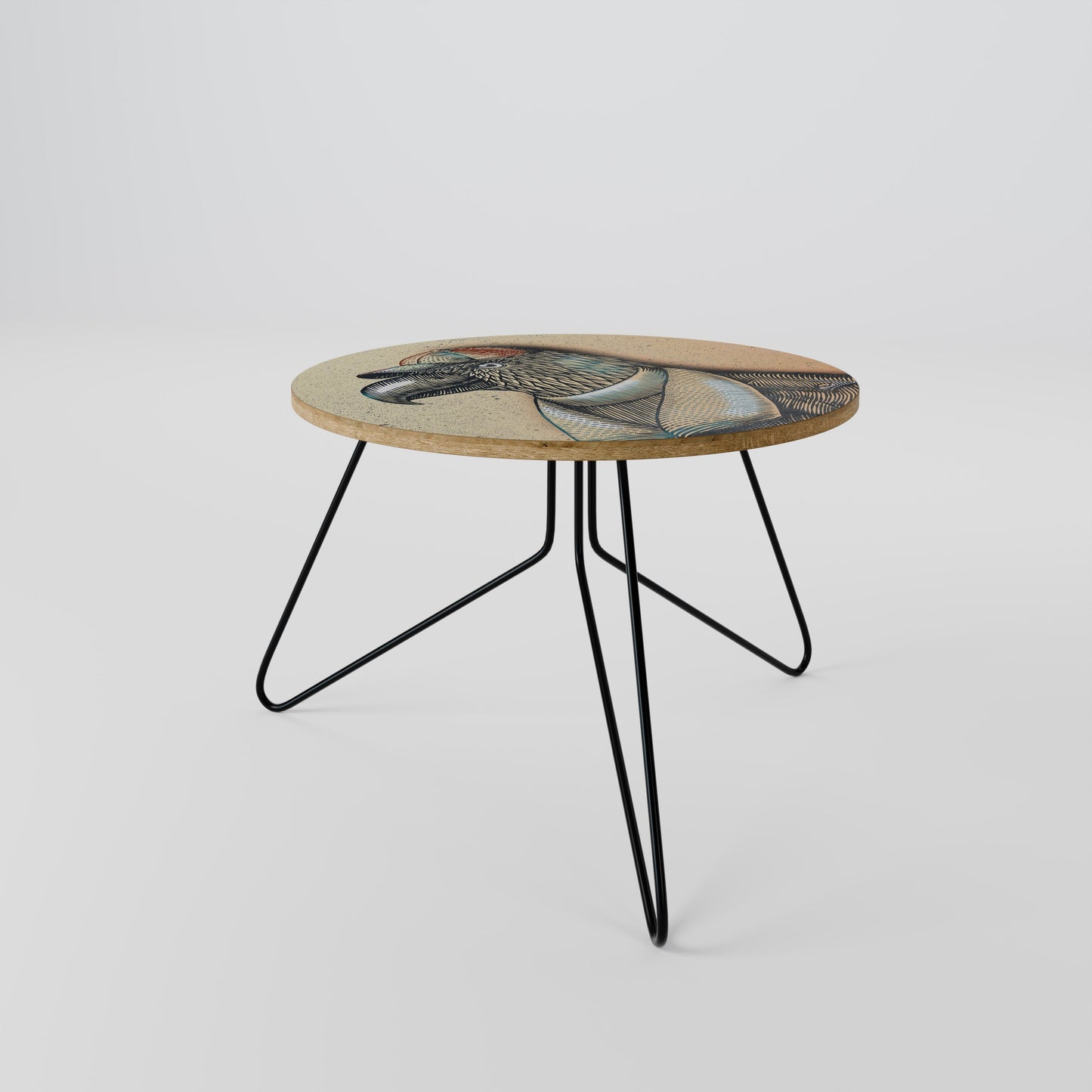 FEATHERED FASHIONISTA Tavolino da Salotto Ø60