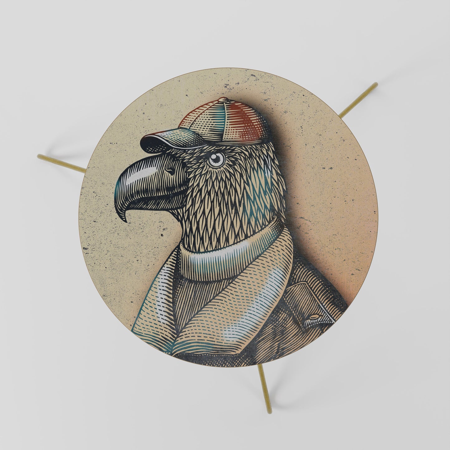 FEATHERED FASHIONISTA Tavolino da Salotto Ø60