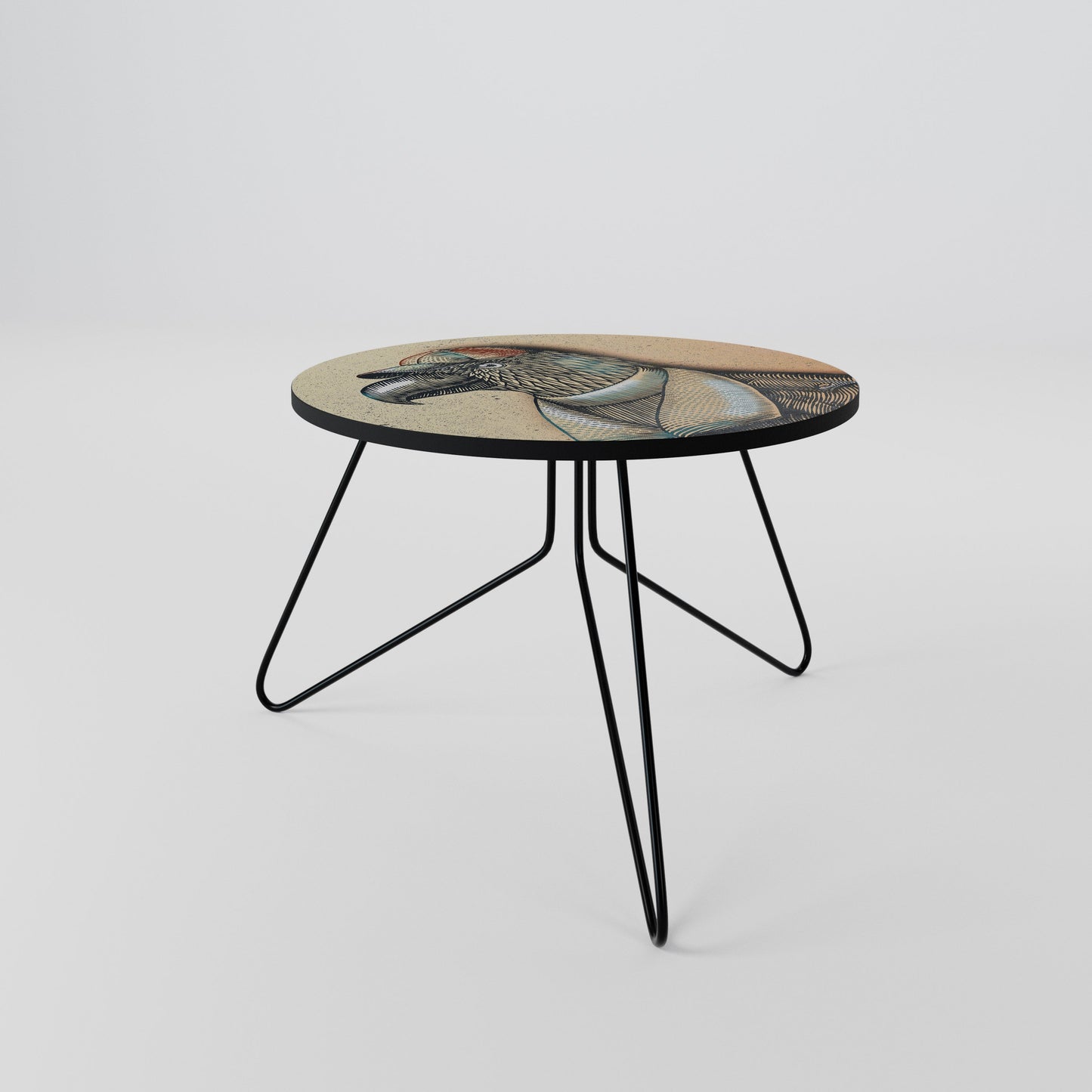 FEATHERED FASHIONISTA Tavolino da Salotto Ø60