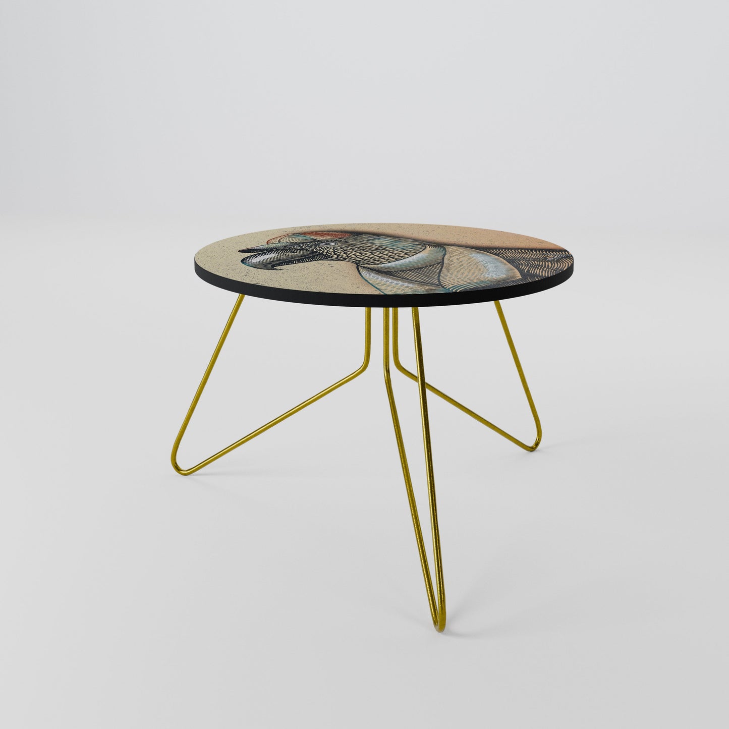 FEATHERED FASHIONISTA Tavolino da Salotto Ø60