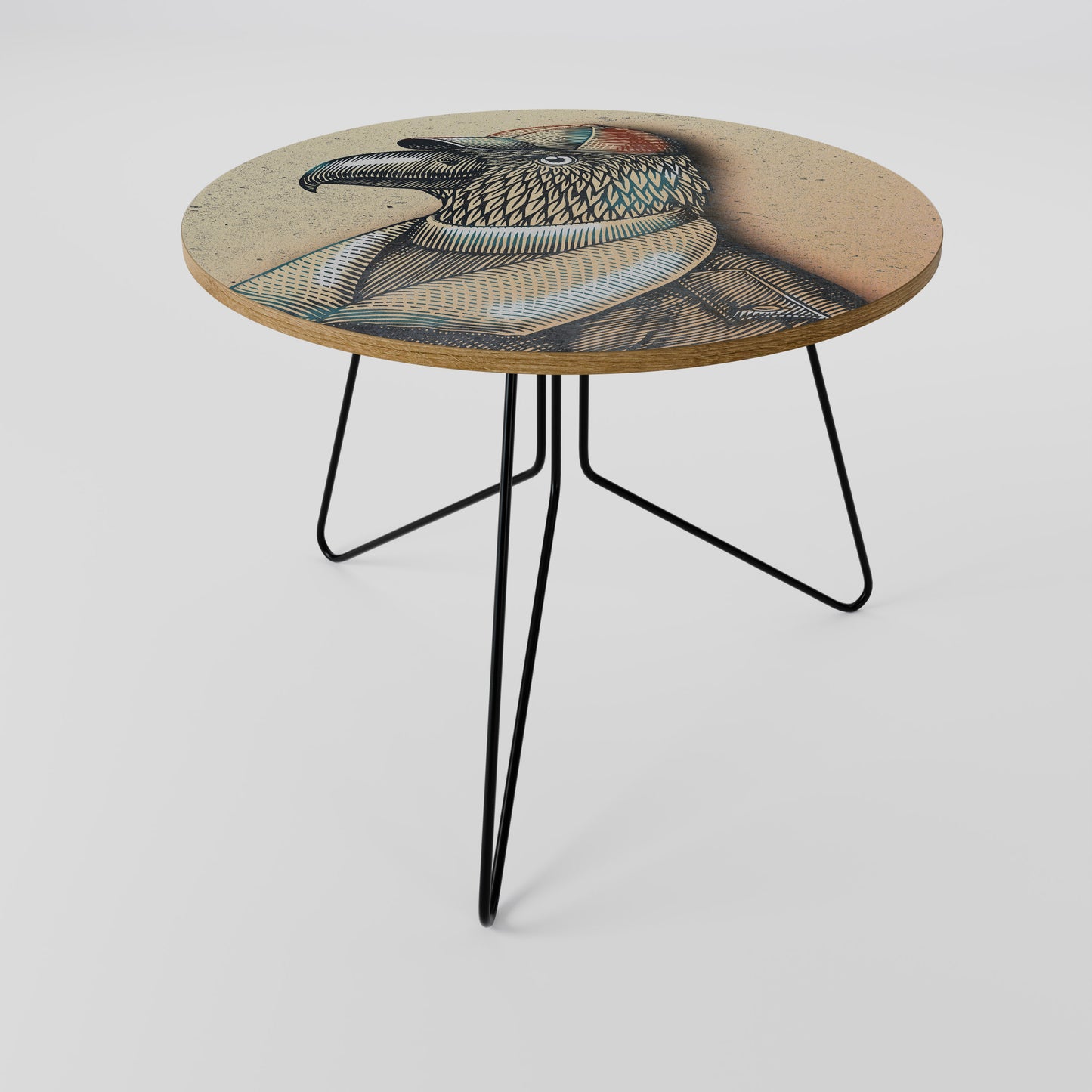 FEATHERED FASHIONISTA Tavolino da Caffè Ø69