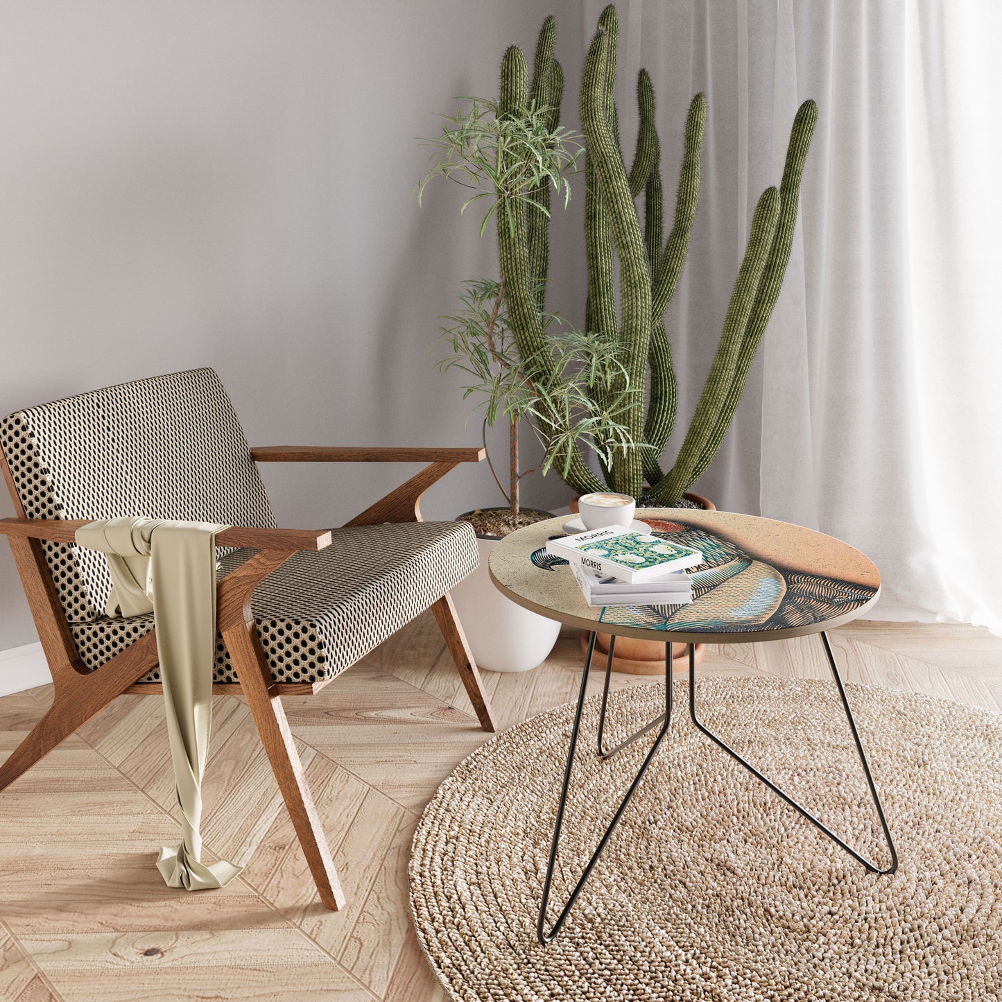 FEATHERED FASHIONISTA Tavolino da Caffè Ø69