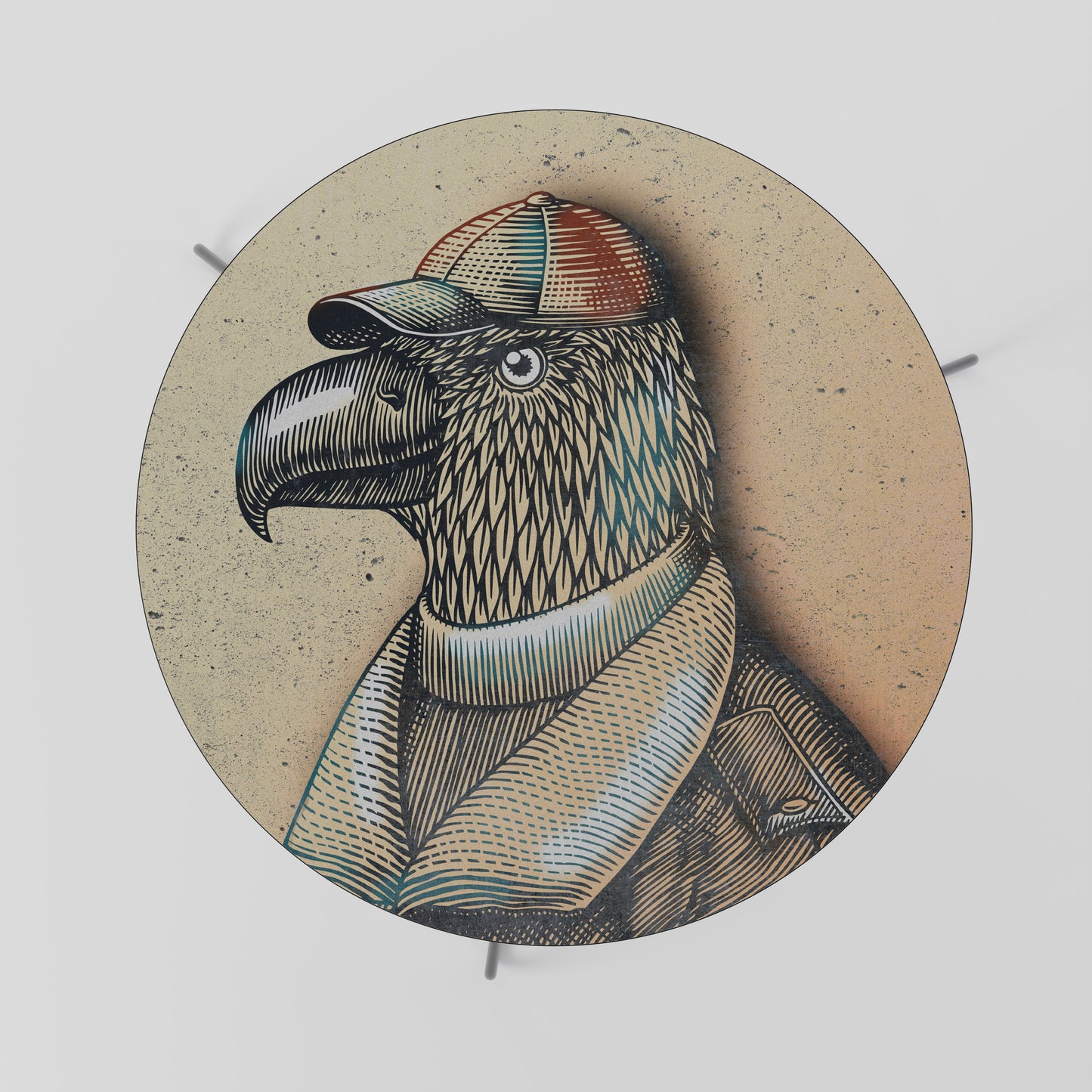 FEATHERED FASHIONISTA Tavolino da Caffè Ø69