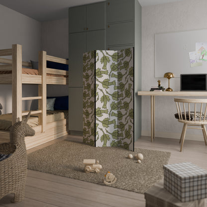 SEEDLING SONGBIRD Decorative 3-Panel Room Divider