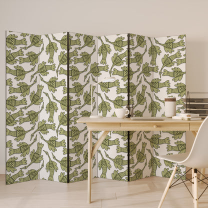 SEEDLING SONGBIRD Decorative 6-Panel Room Divider
