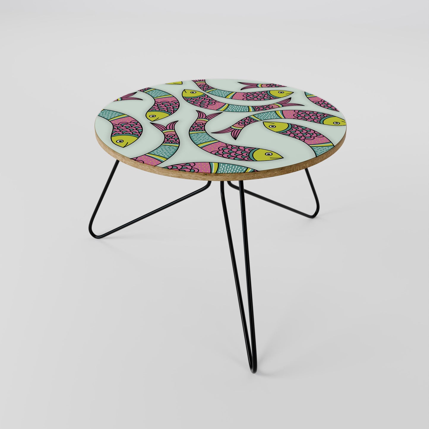 INDIAN FISH Tavolino da Salotto Ø60